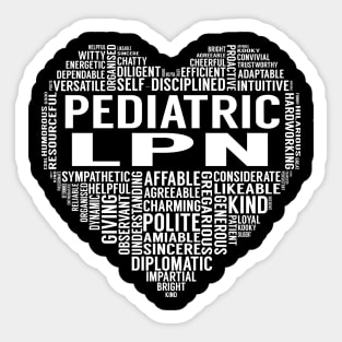 Pediatric Lpn Heart Sticker